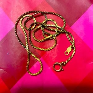 Tested 14k Gold-filled Chain 17”